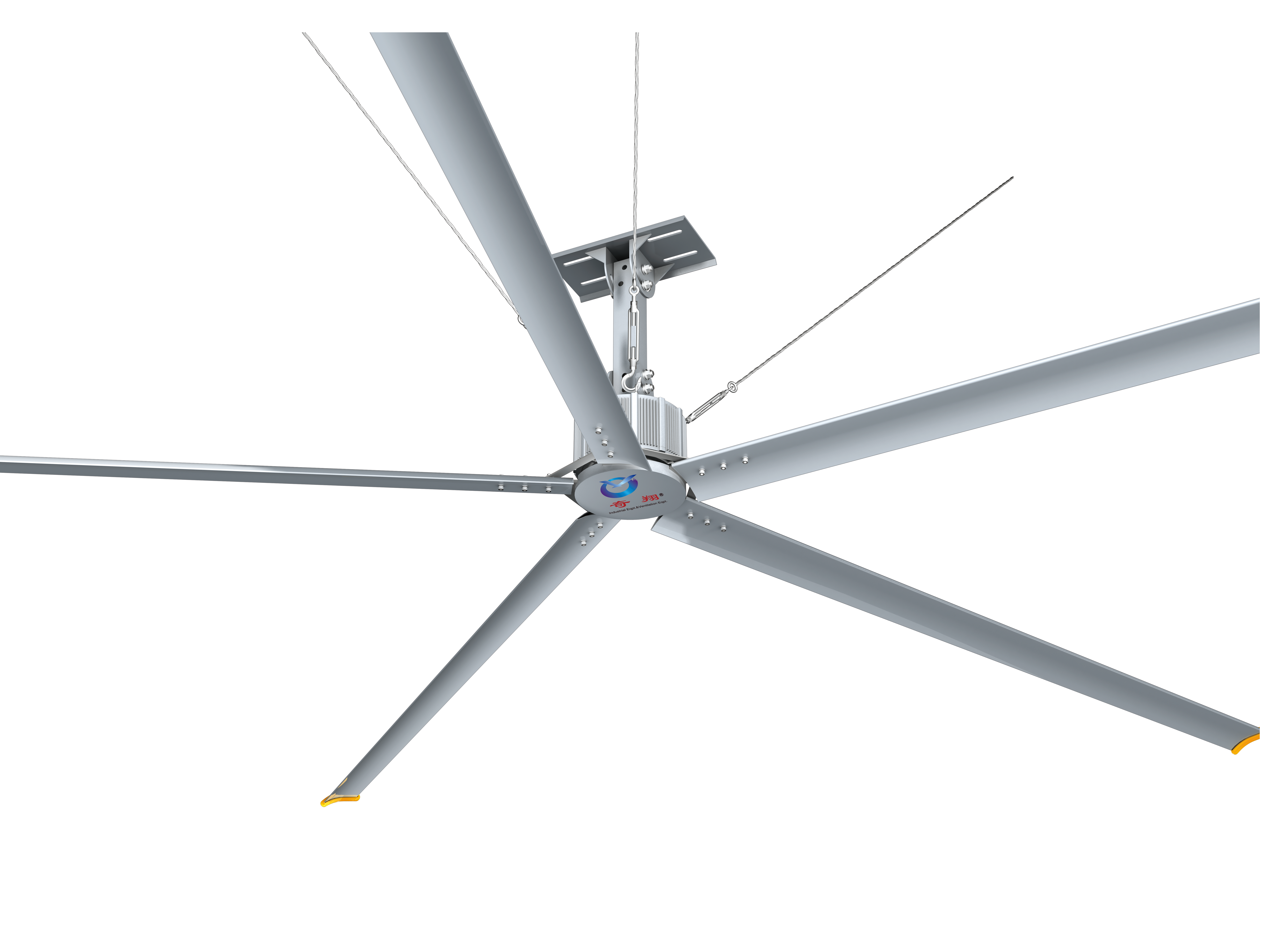 Why are more and more large commercial spaces choosing industrial ceiling fans for cooling and ventilation?
