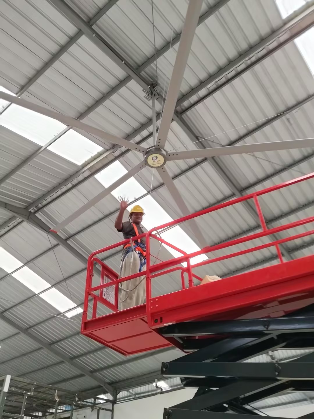 Malaysian Client Repeats Order for Industrial Ceiling Fans
